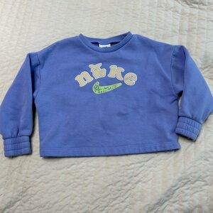 Nike Purple Long Sleeve Girls Easter Sweater-Baby Rabbit Graphic-Size 3T [F-2]